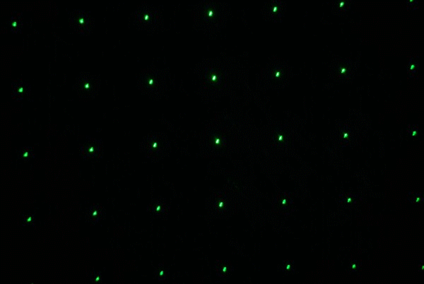 5in1 緑色レーザーポインター　5種星キャップ