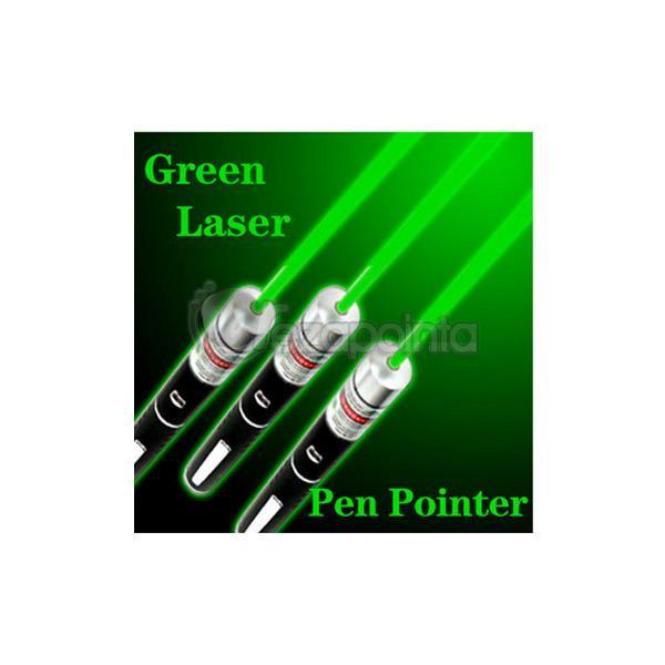 HTPOW 30mW グリーンレーザーポインター レーザーペン 電池付　レーザーポインター緑　ペン型　出力30mW 星空観賞 害鳥撃退