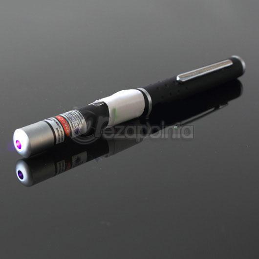 20mW 405nm 青紫色レーザーポインター パープルブルーレーザーペン クラスⅢB 携帯性抜群