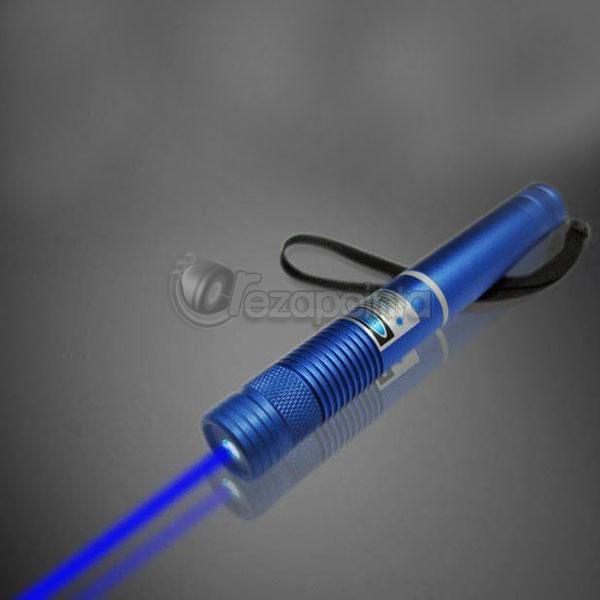 HTPOW青色光ハイパワーレーザーポインター 5in1高出力レーザーポインター 電池・充電器・レーザー保護メガネ入り 【ボディーカラー：ブルー　全5色選べる】