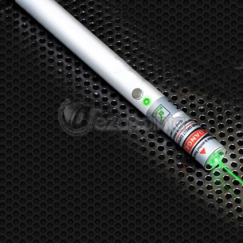 532nm グリーン150mW高出力レーザーポインターお勧め 緑色光レーザーペン 改造 激安 ボディーカラー：ホワイト