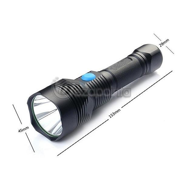 usb充電式懐中電灯 超強力 MAX1000ルーメン 3照明モード TrustFire CREE-XM-L2 高輝度LEDハンディーライトUSB充電式 超光懐中電灯 防災/非常灯 18650バッテリー電池