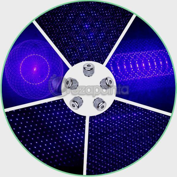 HTPOW超強力青色レーザーポインター 2000mw 信頼レーザーポインター 瞬間焼跡 焦点調整可能 1年の保証！
