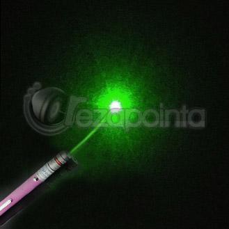 レーザーポインター緑人気 532nm 100mw 格安 グリーンレーザーポインター 緑 ペン型 レーザーポインター リチウム充電池+USB充電ケーブル 人気のピンク