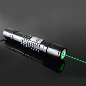 100mW 高出力 緑 レーザーペン レーザー懐中電灯 グリーン レーザーポインター 532nm 調焦 点火可能  ブラックボディー