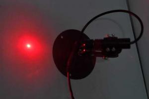200mW レッドレーザーモジュール ドット状 650nm レーザーモジュール 赤色レーザー発光モジュール レーザー点
