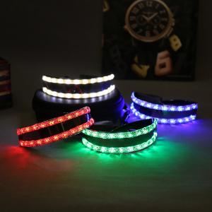 LED発光メガネ、白い光/赤い光/緑光/ブルー光　電池ボックス型と充電ピカピカする型、4種類発光色を選べる