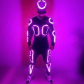 HTPOWダンス衣装 ステージ衣装 舞台衣装 LED発光服装 販売 男性用/女性用のステージ衣装 人気ダンス衣装通販  レーザーダンスショー激安LED七色の発光服装 ledの発光色 7色発光ledライト ステージ衣装 Led舞台衣装 No.1ダンス衣装ファッション販売店  蛍光発光の七色虹 LED舞台衣裳